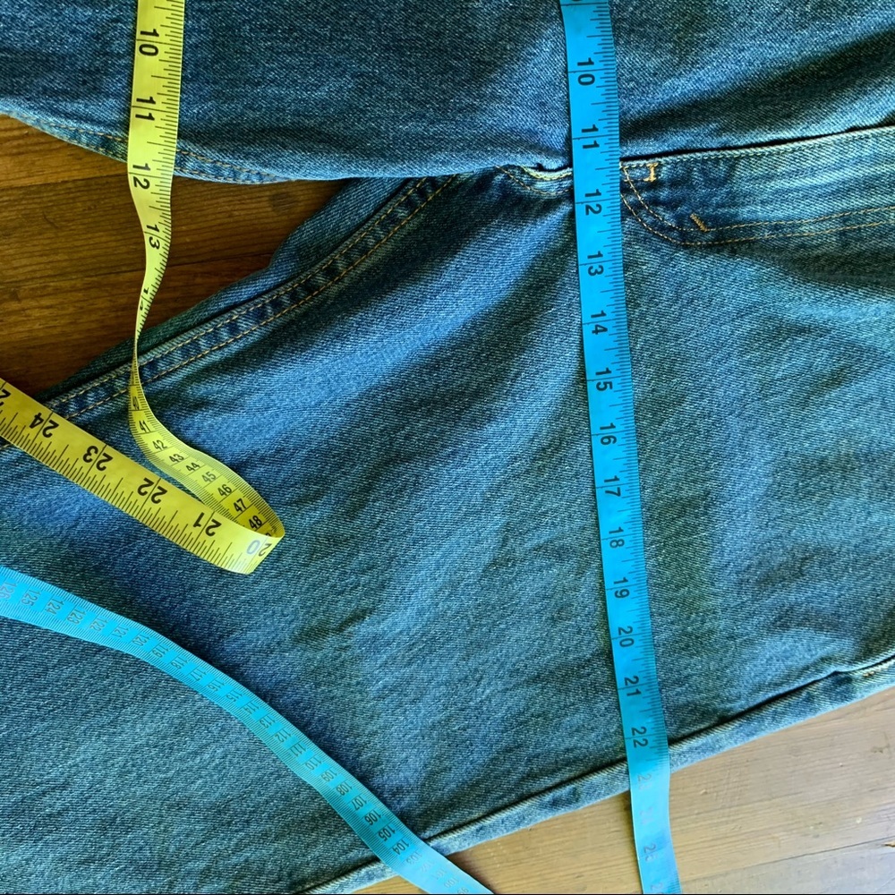 Levi’s 550 High Rise Jeans Straight Leg Mom Denim - Picture 8 of 10